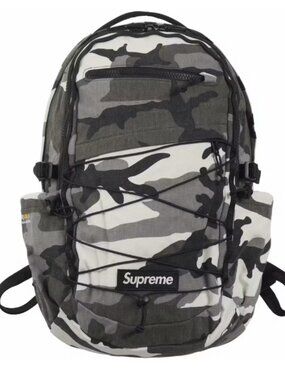 Authentic Supreme SS25 Camo Utility Bag Cordura Messenger